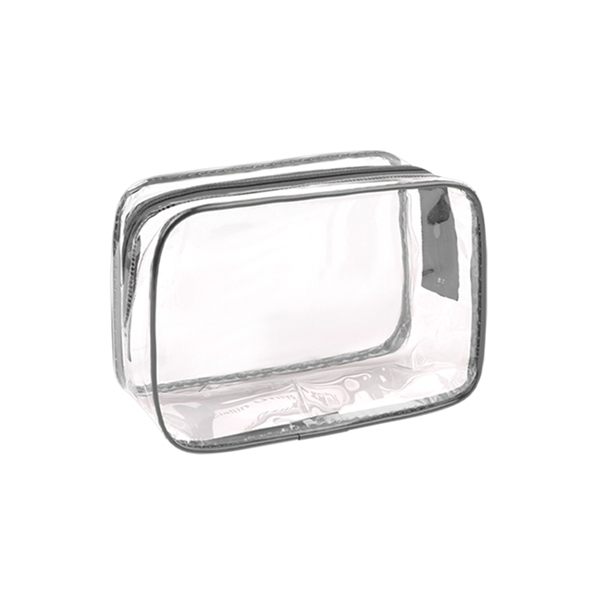 Transparent PVC Cosmetic Bag - Transparent PVC Cosmetic Bag - Image 2 of 12