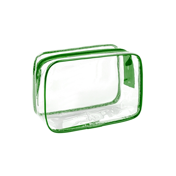 Transparent PVC Cosmetic Bag - Transparent PVC Cosmetic Bag - Image 3 of 12