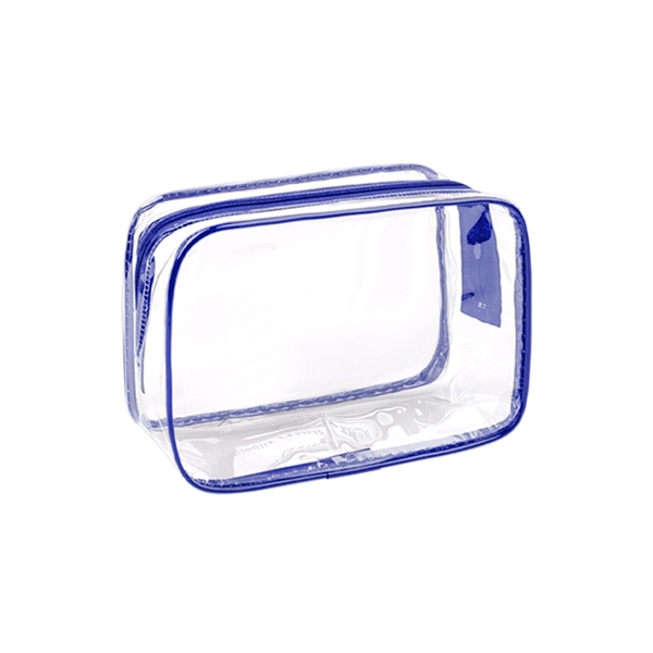 Transparent PVC Cosmetic Bag - Transparent PVC Cosmetic Bag - Image 4 of 12
