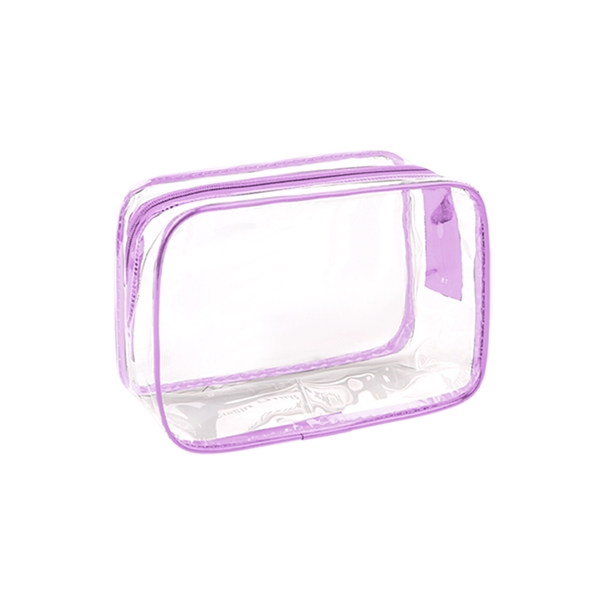 Transparent PVC Cosmetic Bag - Transparent PVC Cosmetic Bag - Image 5 of 12