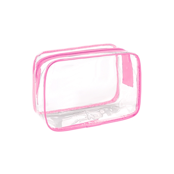 Transparent PVC Cosmetic Bag - Transparent PVC Cosmetic Bag - Image 6 of 12