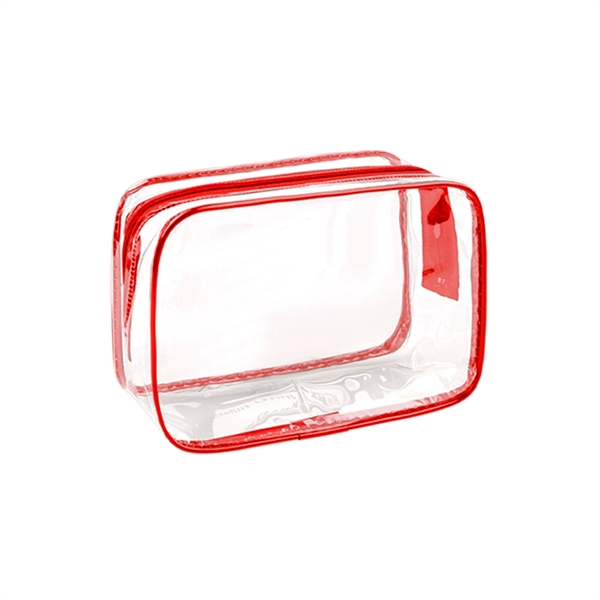 Transparent PVC Cosmetic Bag - Transparent PVC Cosmetic Bag - Image 8 of 12
