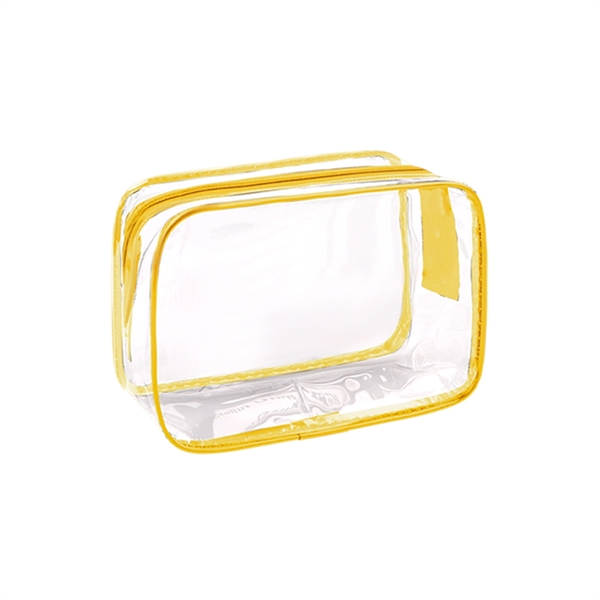 Transparent PVC Cosmetic Bag - Transparent PVC Cosmetic Bag - Image 9 of 12