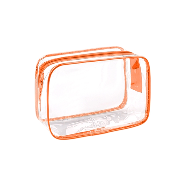 Transparent PVC Cosmetic Bag - Transparent PVC Cosmetic Bag - Image 10 of 12