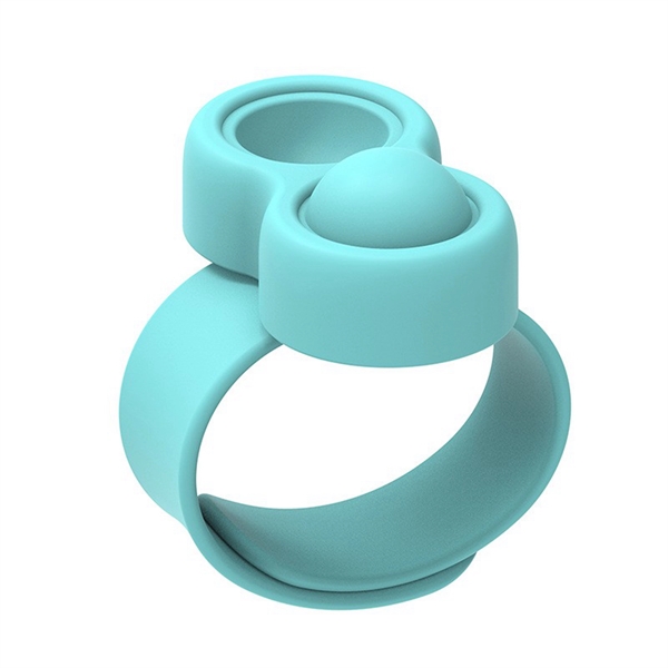 Fidget Sensory Wrist Band Steering Wheel Silicone Clap Ring - Fidget Sensory Wrist Band Steering Wheel Silicone Clap Ring - Image 5 of 7