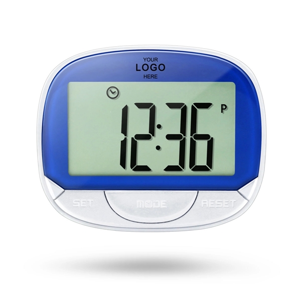 Large Screen Clock Display Sports Pedometer - Large Screen Clock Display Sports Pedometer - Image 0 of 3