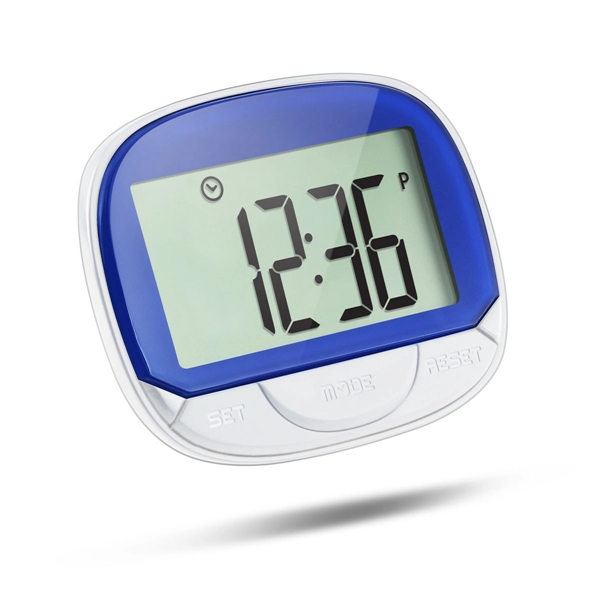 Large Screen Clock Display Sports Pedometer - Large Screen Clock Display Sports Pedometer - Image 1 of 3