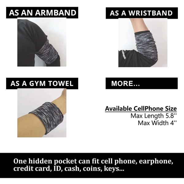 Cell Phone Elastic Arm Band - Cell Phone Elastic Arm Band - Image 1 of 6