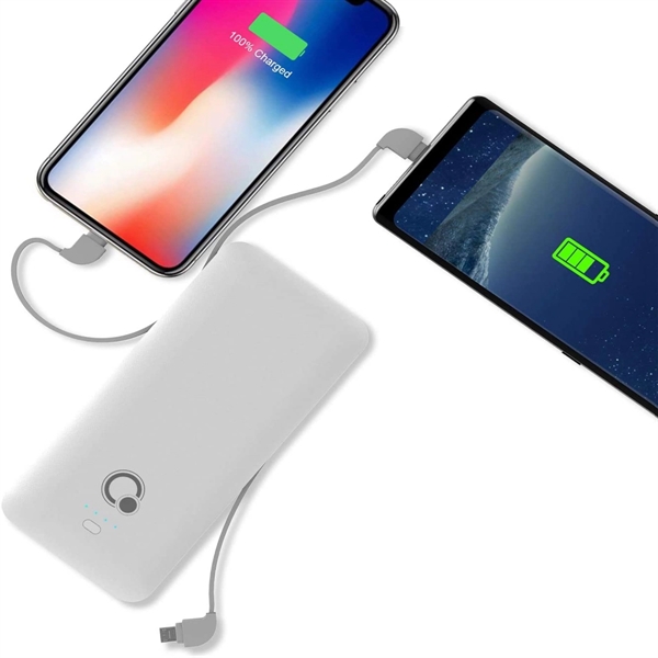 External Battery Pack with Built-in AC Wall Plug - External Battery Pack with Built-in AC Wall Plug - Image 1 of 4