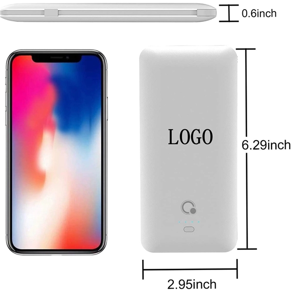 External Battery Pack with Built-in AC Wall Plug - External Battery Pack with Built-in AC Wall Plug - Image 3 of 4