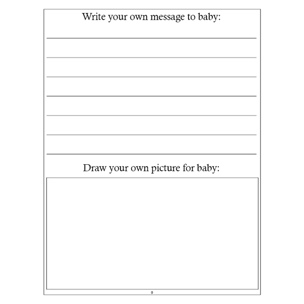 Bringing Home Baby Imprintable Coloring Book - Bringing Home Baby Imprintable Coloring Book - Image 4 of 7