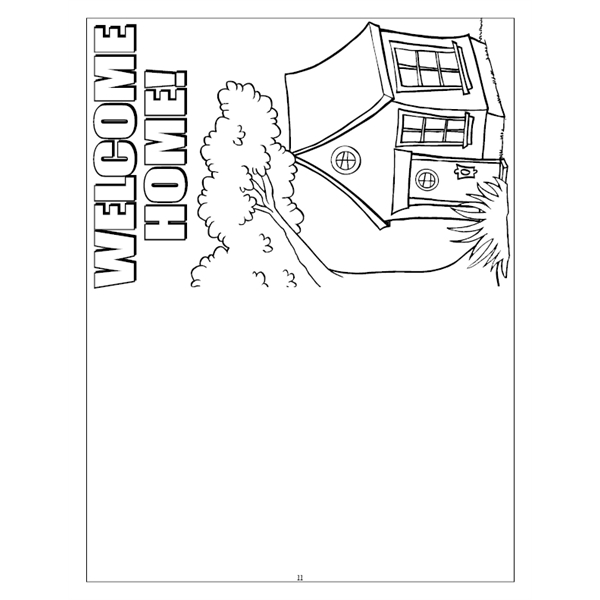 Bringing Home Baby Imprintable Coloring Book - Bringing Home Baby Imprintable Coloring Book - Image 5 of 7