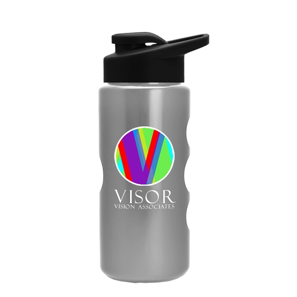 Mini Peak - 22 oz. Metalike Bottle -Drink Thru Lid Digital - Mini Peak - 22 oz. Metalike Bottle -Drink Thru Lid Digital - Image 7 of 16