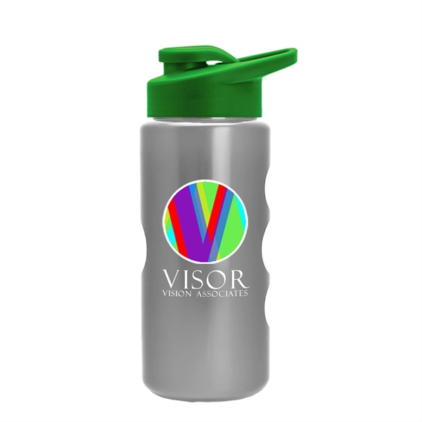 Mini Peak - 22 oz. Metalike Bottle -Drink Thru Lid Digital - Mini Peak - 22 oz. Metalike Bottle -Drink Thru Lid Digital - Image 10 of 16