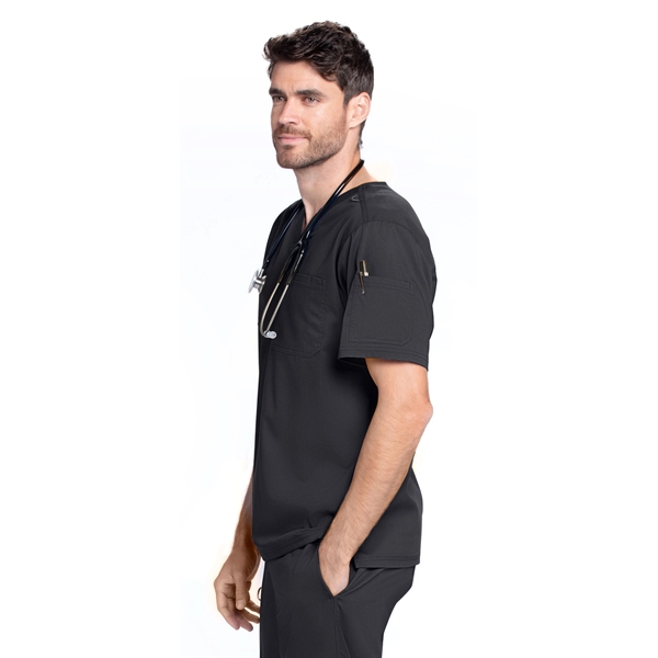 Barco Grey's Anatomy Men's 2-Pocket Evan V-Neck Scrub Top - Barco Grey's Anatomy Men's 2-Pocket Evan V-Neck Scrub Top - Image 2 of 25