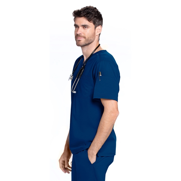 Barco Grey's Anatomy Men's 2-Pocket Evan V-Neck Scrub Top - Barco Grey's Anatomy Men's 2-Pocket Evan V-Neck Scrub Top - Image 11 of 25