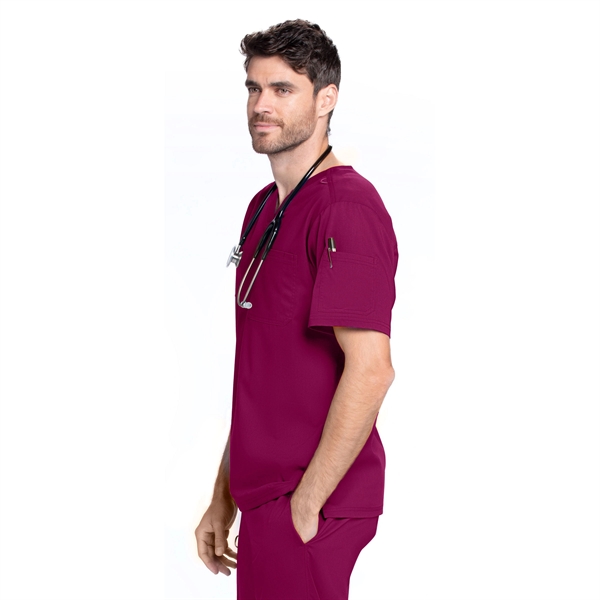 Barco Grey's Anatomy Men's 2-Pocket Evan V-Neck Scrub Top - Barco Grey's Anatomy Men's 2-Pocket Evan V-Neck Scrub Top - Image 17 of 25