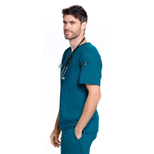 Barco Grey's Anatomy Men's 2-Pocket Evan V-Neck Scrub Top - Barco Grey's Anatomy Men's 2-Pocket Evan V-Neck Scrub Top - Image 20 of 25