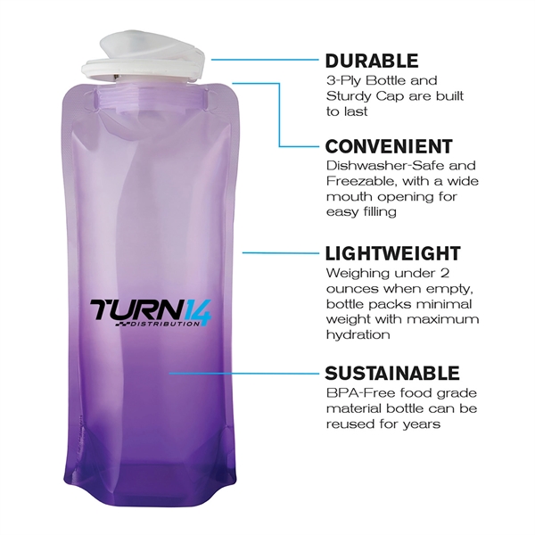 VAPUR® GRADIENT FOLDING ANTI-BOTTLE .7L - VAPUR® GRADIENT FOLDING ANTI-BOTTLE .7L - Image 2 of 11