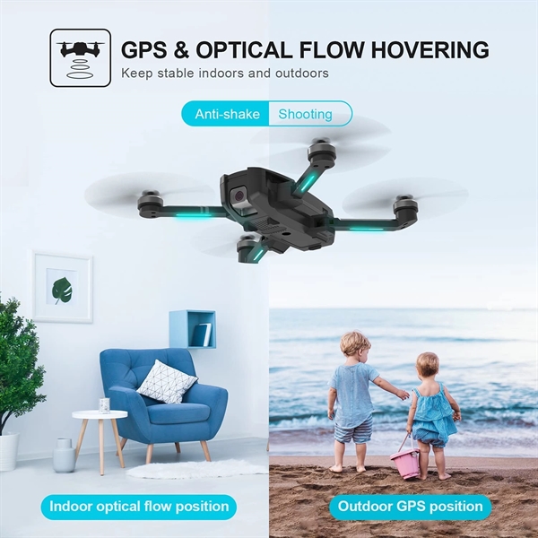 Foldable GPS UAV Drone with 8K UHD Camera - Foldable GPS UAV Drone with 8K UHD Camera - Image 6 of 8