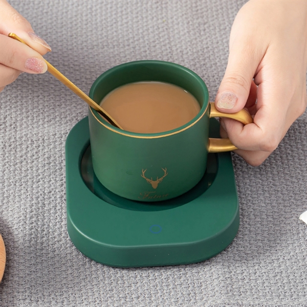 Coffee Mug Warmer Coaster - Coffee Mug Warmer Coaster - Image 1 of 6
