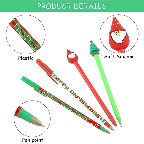 Cute Cartoon Black Gel Ink Pen for Kids Christmas - Cute Cartoon Black Gel Ink Pen for Kids Christmas - Image 1 of 4