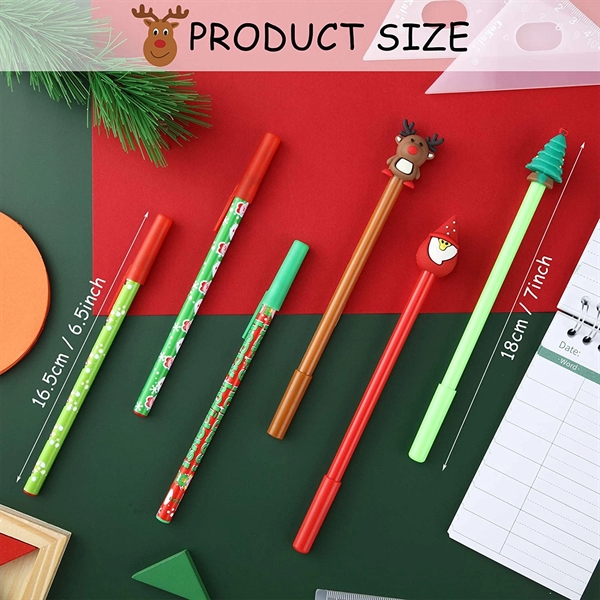 Cute Cartoon Black Gel Ink Pen for Kids Christmas - Cute Cartoon Black Gel Ink Pen for Kids Christmas - Image 3 of 4