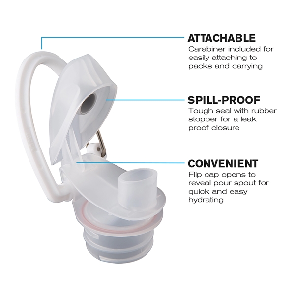 VAPUR® SOLIDS FOLDING ANTI-BOTTLE 1L - VAPUR® SOLIDS FOLDING ANTI-BOTTLE 1L - Image 4 of 8