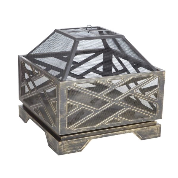 26" Catalona Square Fire Pit - 26" Catalona Square Fire Pit - Image 0 of 0