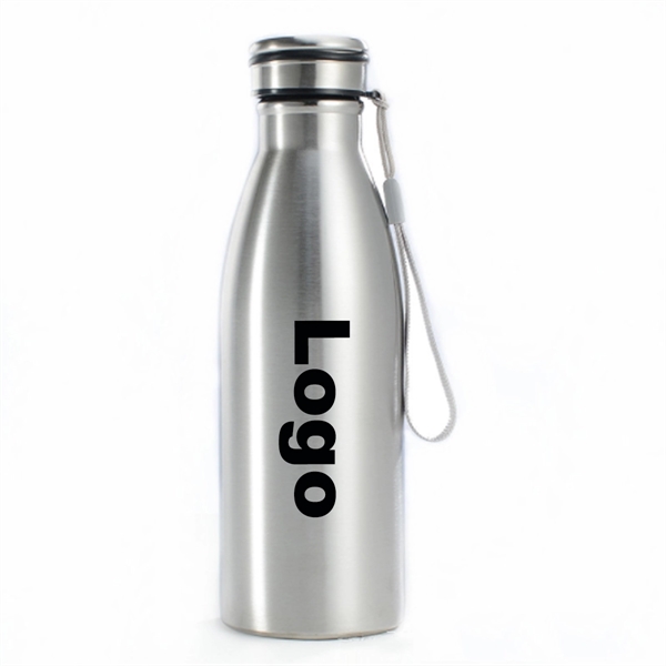 17oz Side Hanging Stainless Steel Water Bottle - 17oz Side Hanging Stainless Steel Water Bottle - Image 0 of 1