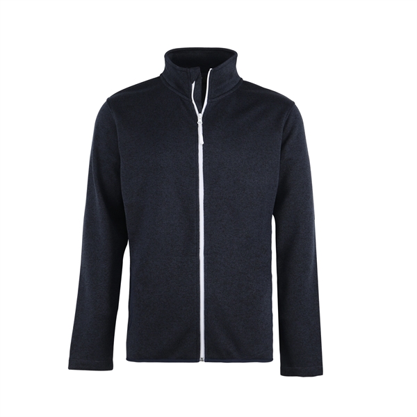Men's Full-Zip Sweater Fleece Jacket - Men's Full-Zip Sweater Fleece Jacket - Image 3 of 5