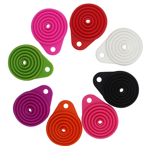 Silicone collapsable funnels kitchen - Silicone collapsable funnels kitchen - Image 4 of 4