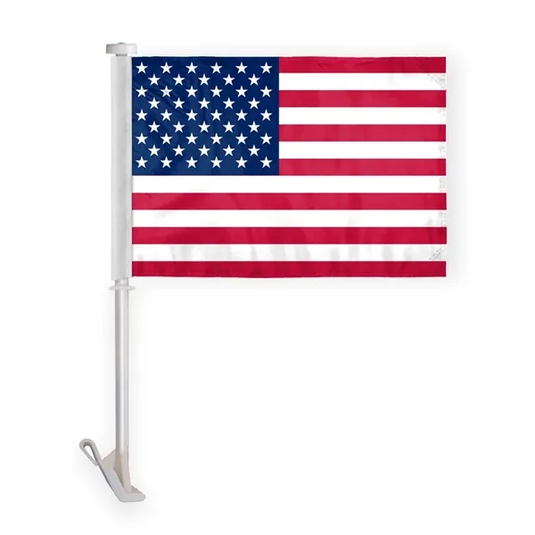 USA Car Flag - 10.5" x 15" - USA Car Flag - 10.5" x 15" - Image 0 of 0