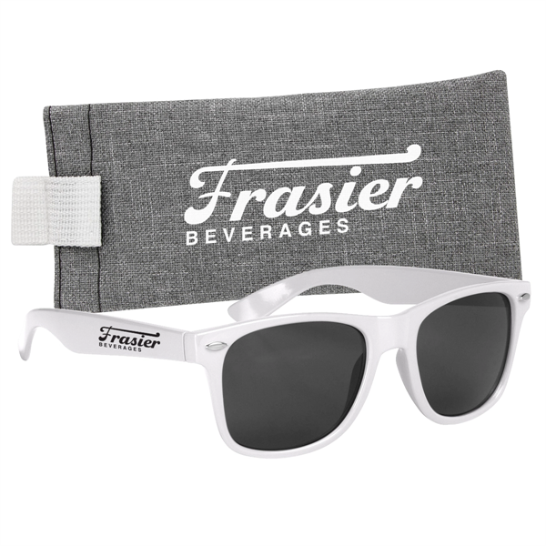 Malibu Sunglasses with Heathered Pouch - Malibu Sunglasses with Heathered Pouch - Image 0 of 16