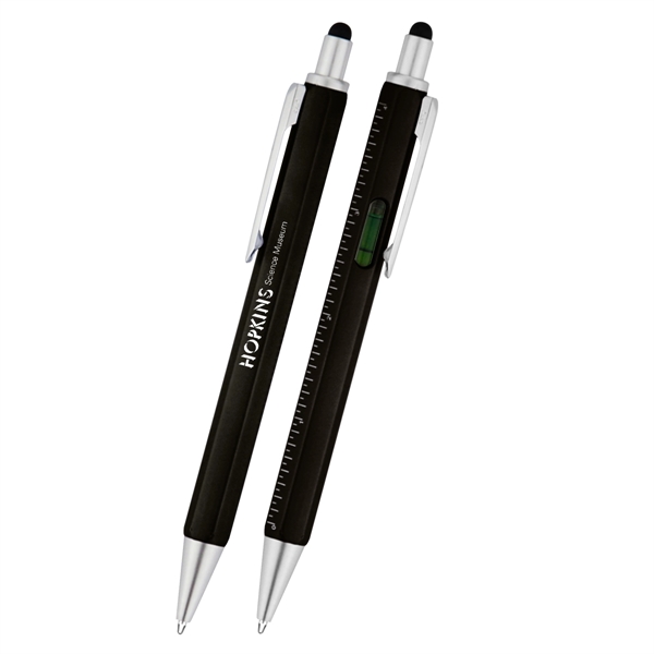 4-In-1 Carpenter Stylus Pen - 4-In-1 Carpenter Stylus Pen - Image 2 of 12