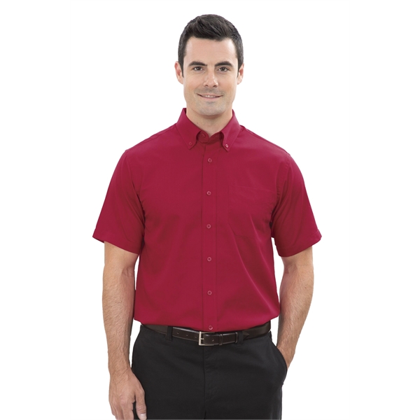 Coal Harbour® Everyday Short Sleeve Woven Shirt - Coal Harbour® Everyday Short Sleeve Woven Shirt - Image 8 of 9