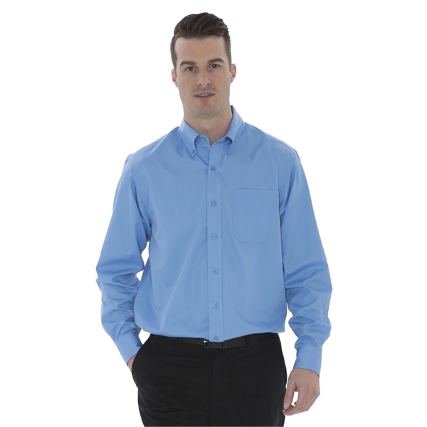 Coal Harbour® Everyday Long Sleeve Woven Shirt - Coal Harbour® Everyday Long Sleeve Woven Shirt - Image 8 of 9