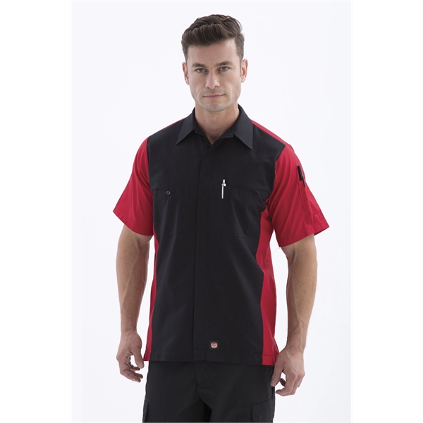 Red Kap® Short Sleeve Woven Crew Shirt - Red Kap® Short Sleeve Woven Crew Shirt - Image 5 of 6