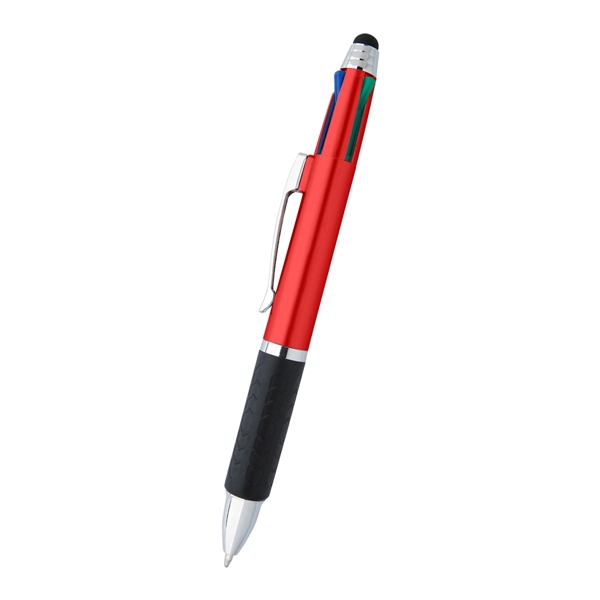 4-In-1 Pen With Stylus - 4-In-1 Pen With Stylus - Image 12 of 16