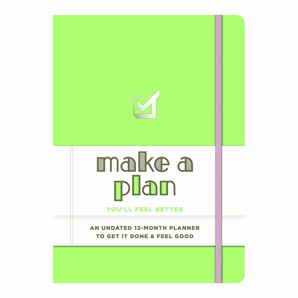 Make a Plan Undated Planner and Weekly Agenda Notebook - Make a Plan Undated Planner and Weekly Agenda Notebook - Image 1 of 6