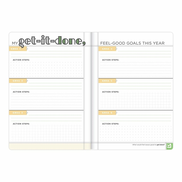 Make a Plan Undated Planner and Weekly Agenda Notebook - Make a Plan Undated Planner and Weekly Agenda Notebook - Image 3 of 6