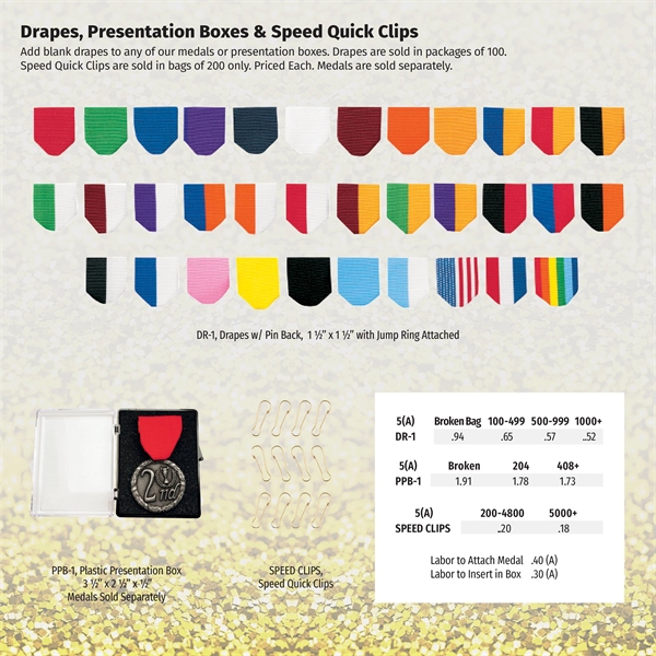 Drapes - Pin Back with Jump Ring - Drapes - Pin Back with Jump Ring - Image 0 of 0