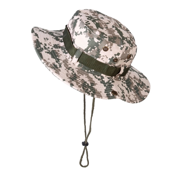 Sun Hat with Drawstring Closure - Sun Hat with Drawstring Closure - Image 4 of 4