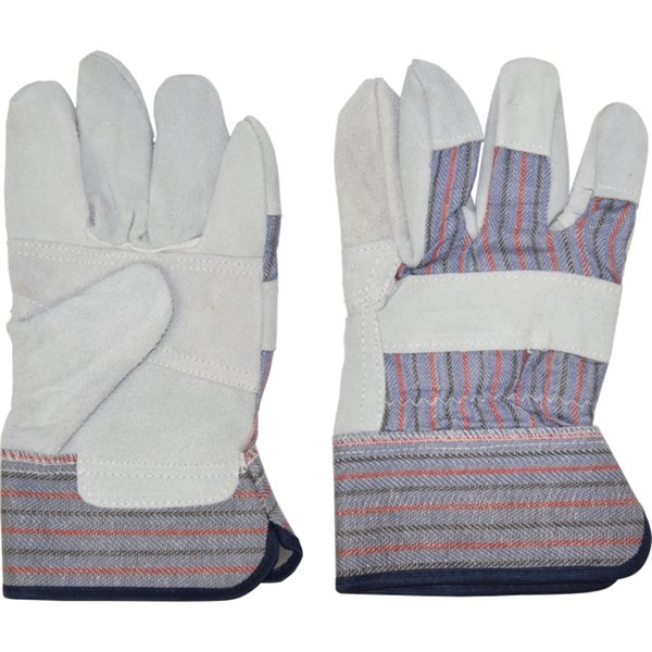 Split Leather Cowhide Gloves with Safety Cuff - Split Leather Cowhide Gloves with Safety Cuff - Image 0 of 5