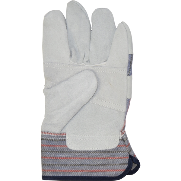 Split Leather Cowhide Gloves with Safety Cuff - Split Leather Cowhide Gloves with Safety Cuff - Image 1 of 5