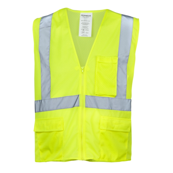 ANSI Class 2 Hi-Vis Safety Vest - ANSI Class 2 Hi-Vis Safety Vest - Image 1 of 14