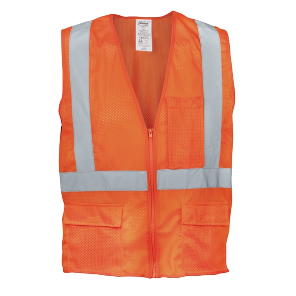 ANSI Class 2 Hi-Vis Safety Vest - ANSI Class 2 Hi-Vis Safety Vest - Image 3 of 14