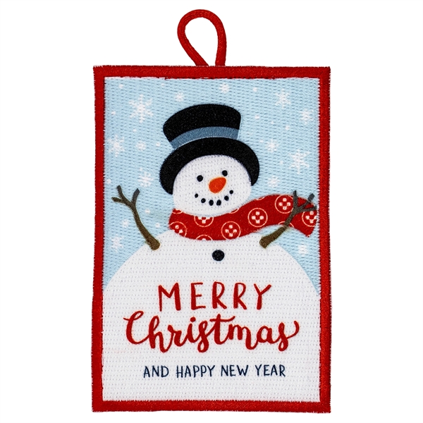 Custom Embroidered Holiday Ornaments - Custom Embroidered Holiday Ornaments - Image 7 of 18