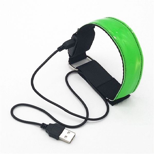 Rechargeable LED Armband Reflective - Rechargeable LED Armband Reflective - Image 6 of 15