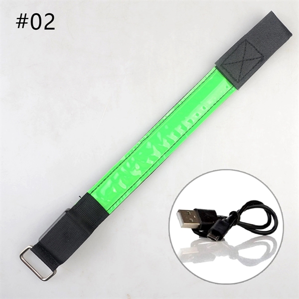 Rechargeable LED Armband Reflective - Rechargeable LED Armband Reflective - Image 11 of 15
